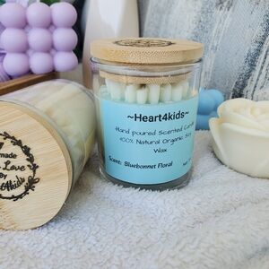 Heart4kids Scented Candles Bluebonnet Floral 2×(7oz)